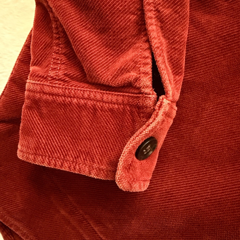 Madewell Corduroy Twill Oversized Shirt Jacket - Stained Mahogany- Large - Picture 8 of 16